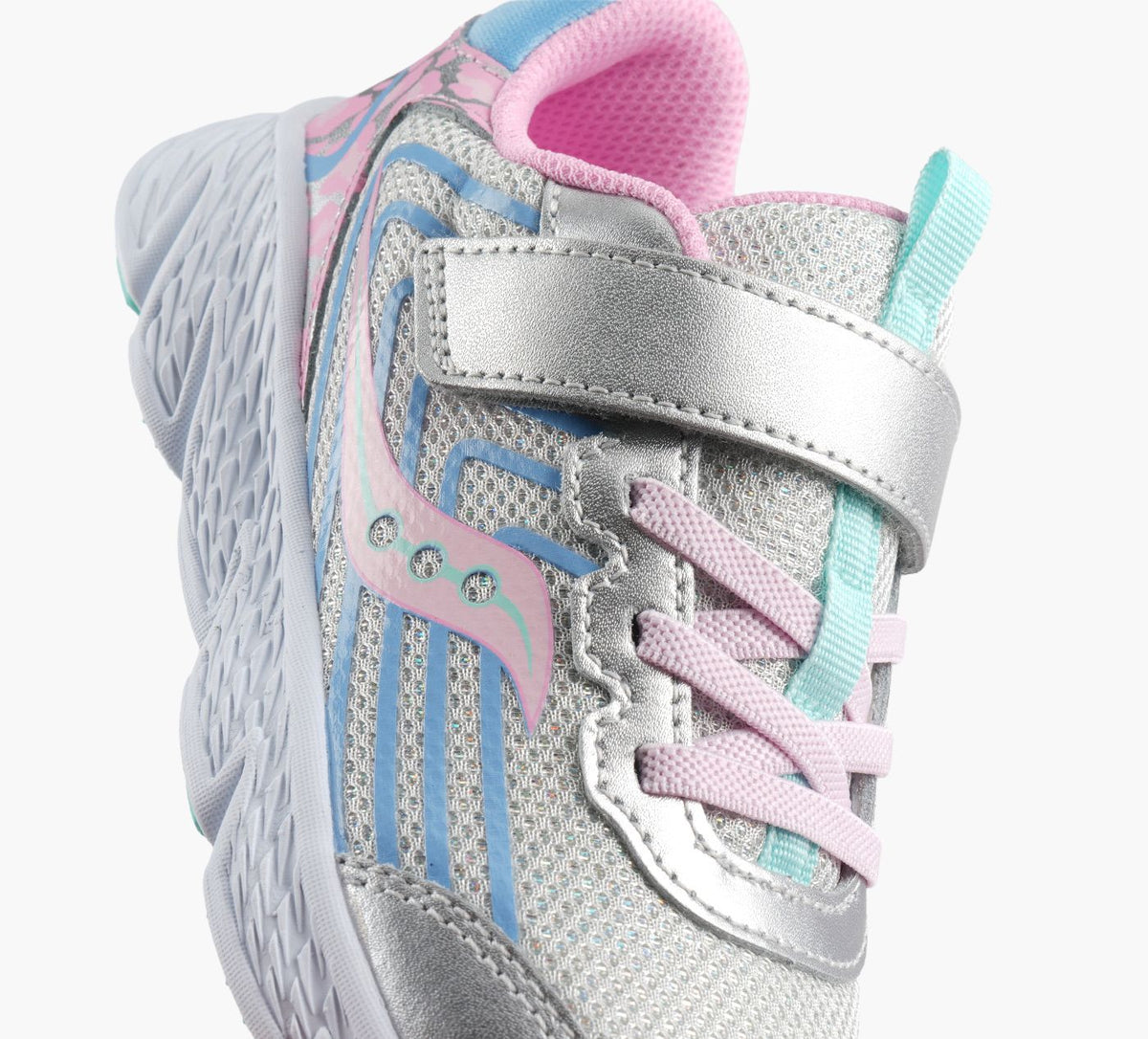 SAUCONY BASKETWIND30AC en ARGENT vue 1b