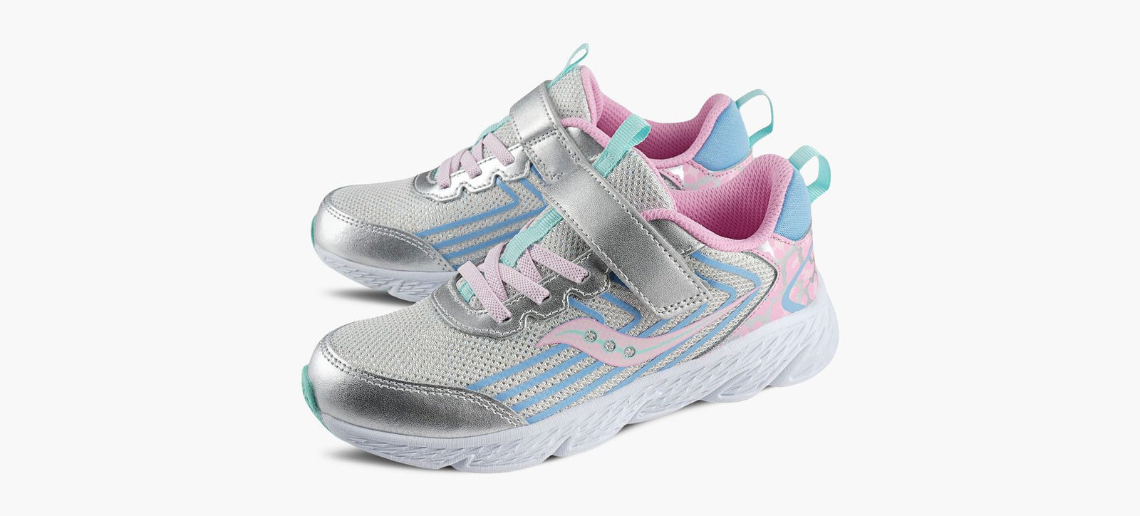 SAUCONY BASKETWIND30AC en ARGENT vue 4