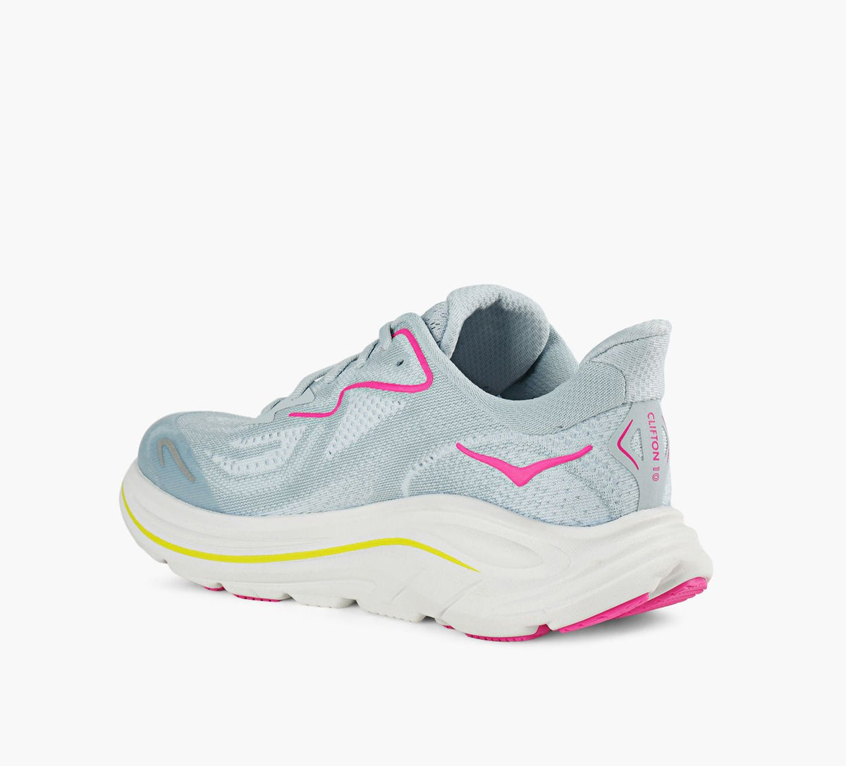 HOKA CLIFTON10 en BLEU vue 3