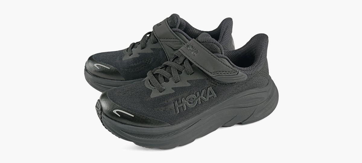 HOKA CLIFTON10 en NOIR vue 4