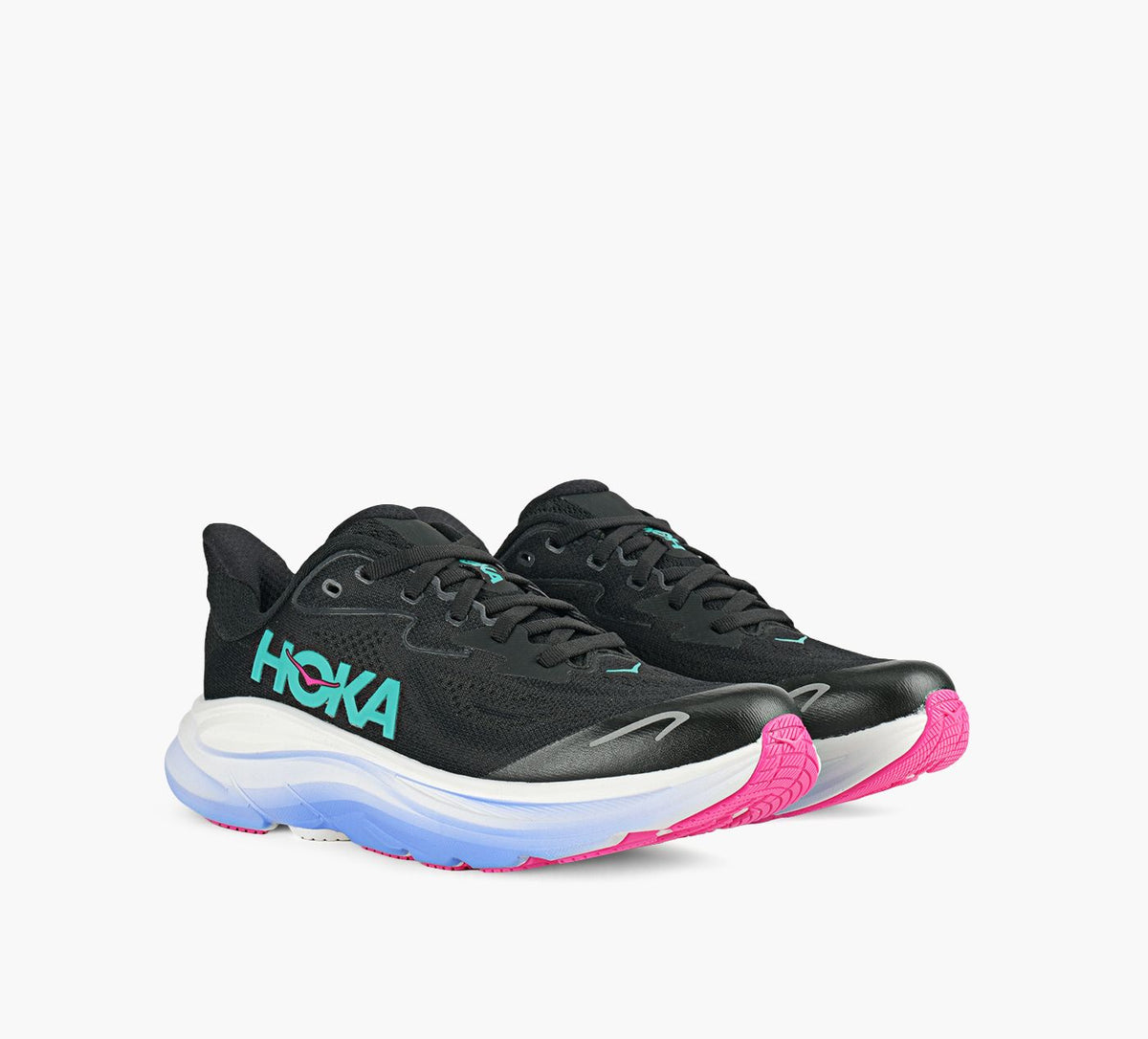 HOKA CLIFTON10 in BLACK view 2