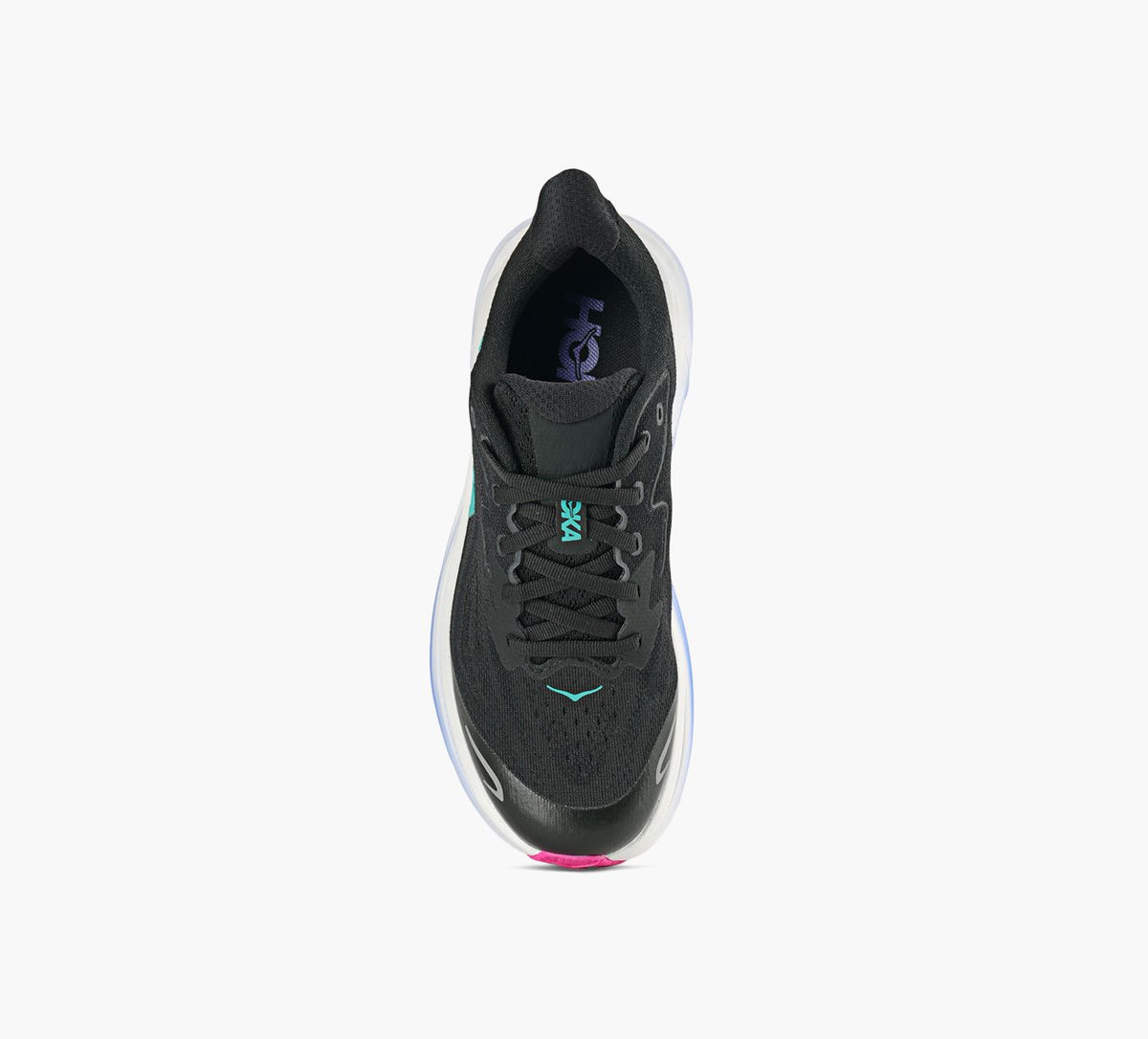 HOKA CLIFTON10 in BLACK view 1c