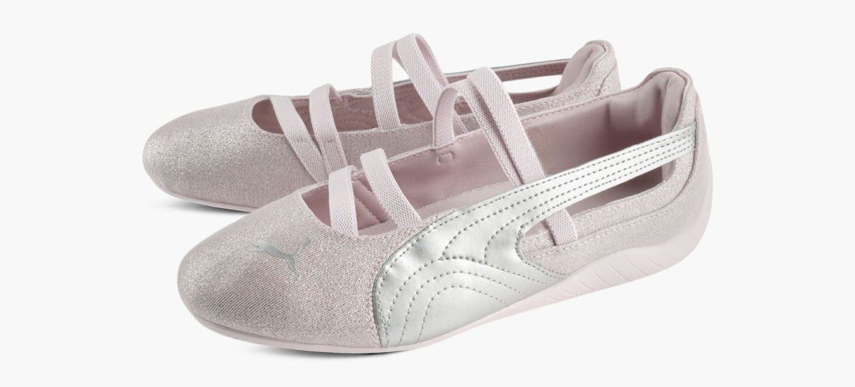 PUMA SPEEDCATBALLETLETITSHINE in LIGHT PINK view 4