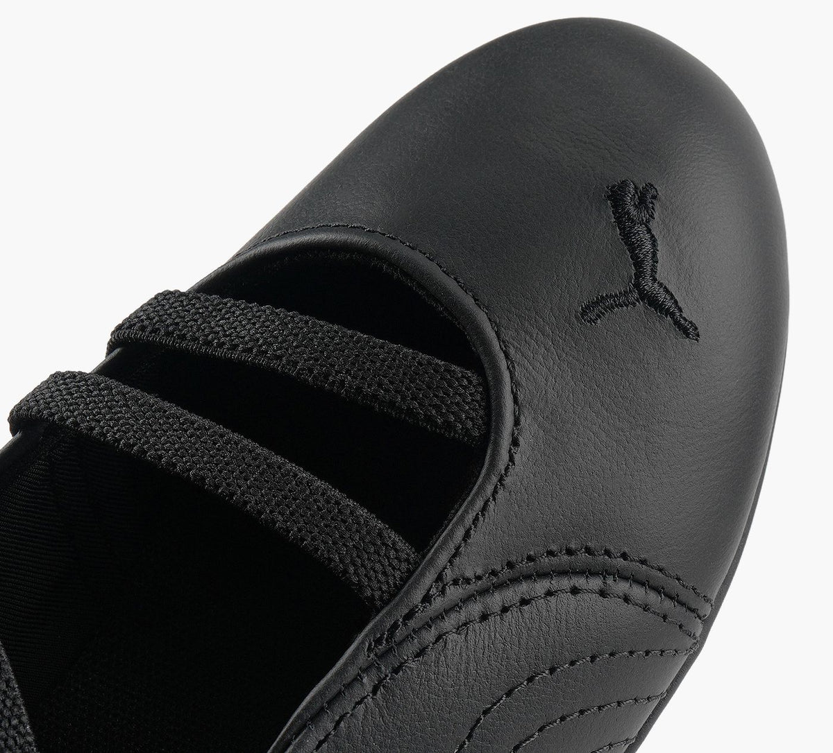 PUMA BALLERINESPEEDCATCUIR en NOIR vue 1b