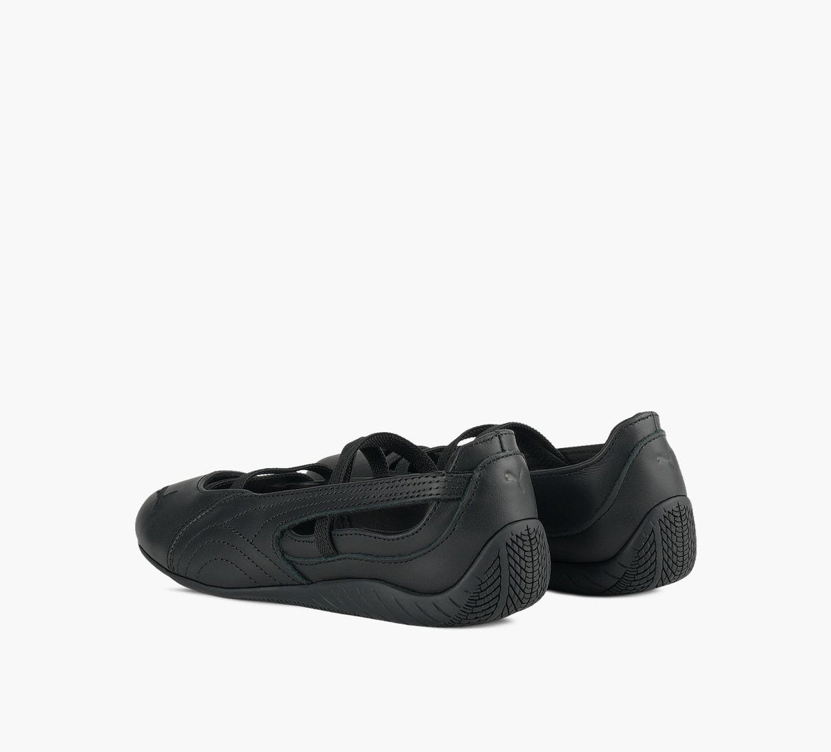 PUMA BALLERINESPEEDCATCUIR en NOIR vue 3
