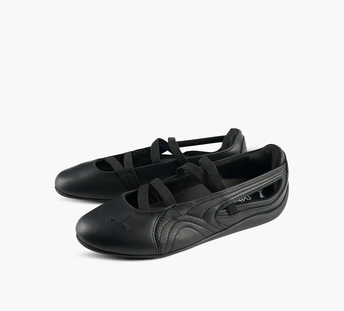 PUMA SPEEDCATBALLETLEATHER in BLACK view 4