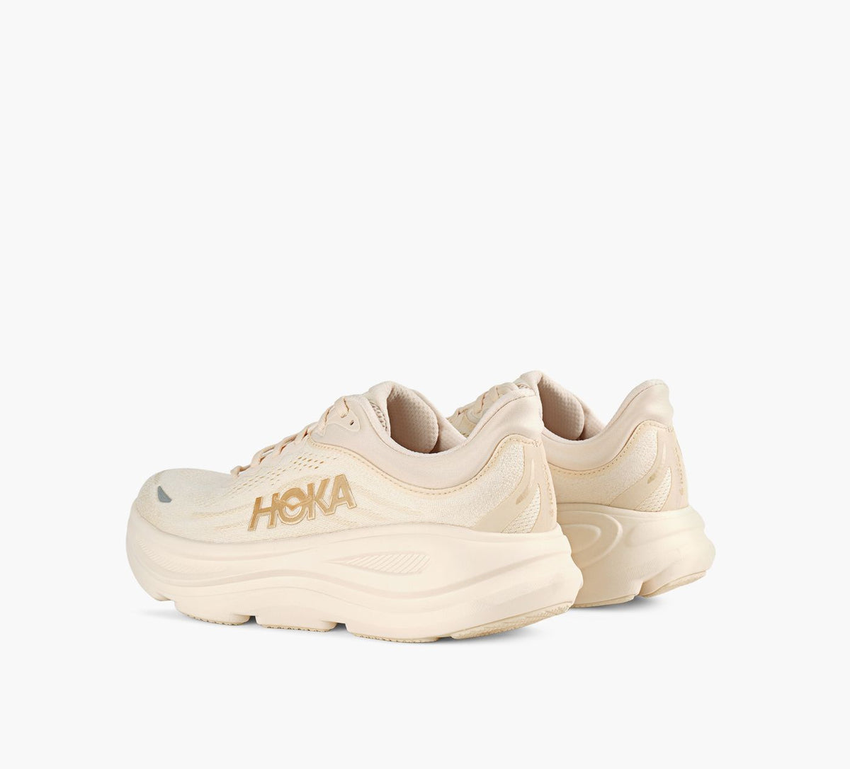 HOKA BONDI9WIDEWIDTH in BEIGE view 3