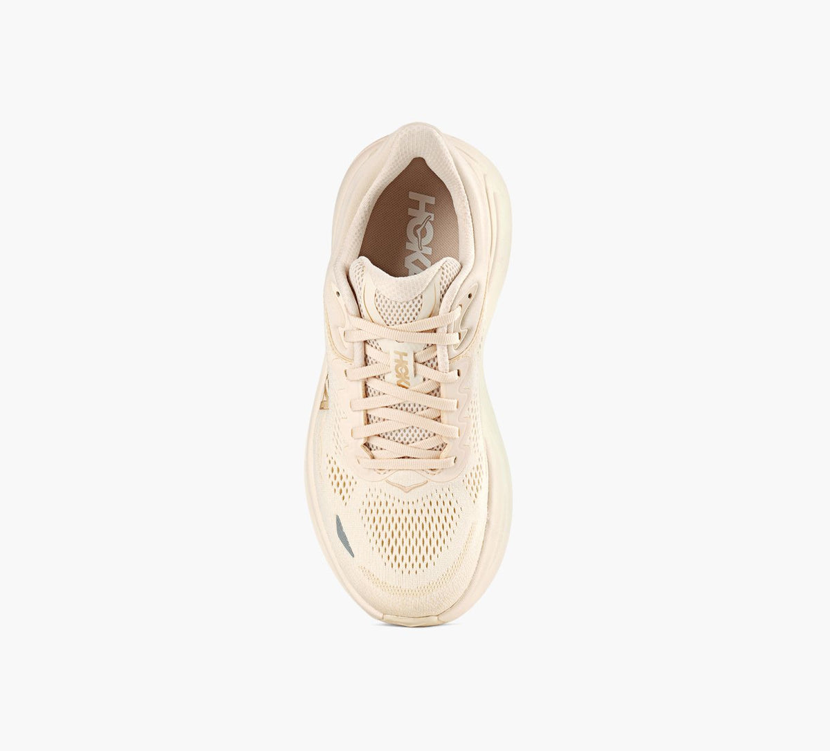 HOKA BONDI9WIDEWIDTH in BEIGE view 1c