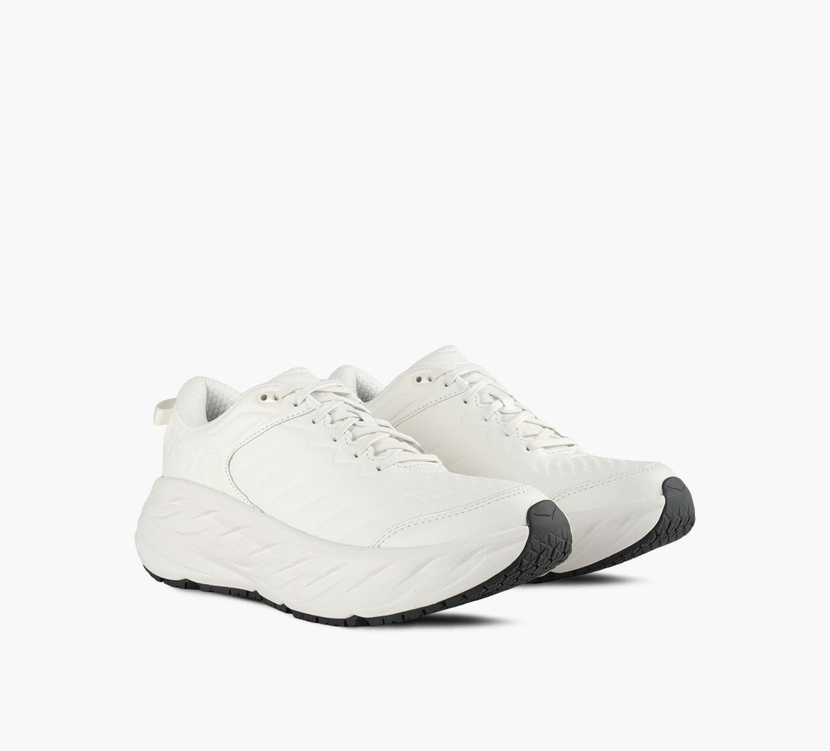 HOKA BONDISR in WHITE view 2