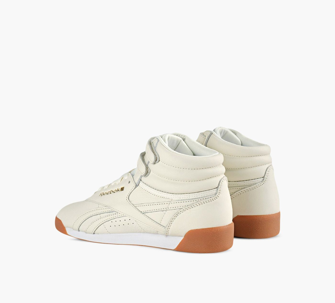 REEBOK FREESTYLEHI in BEIGE view 3