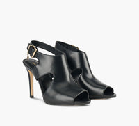 MICHAEL KORS HARPERHEELEDSANDAL in BLACK view 2