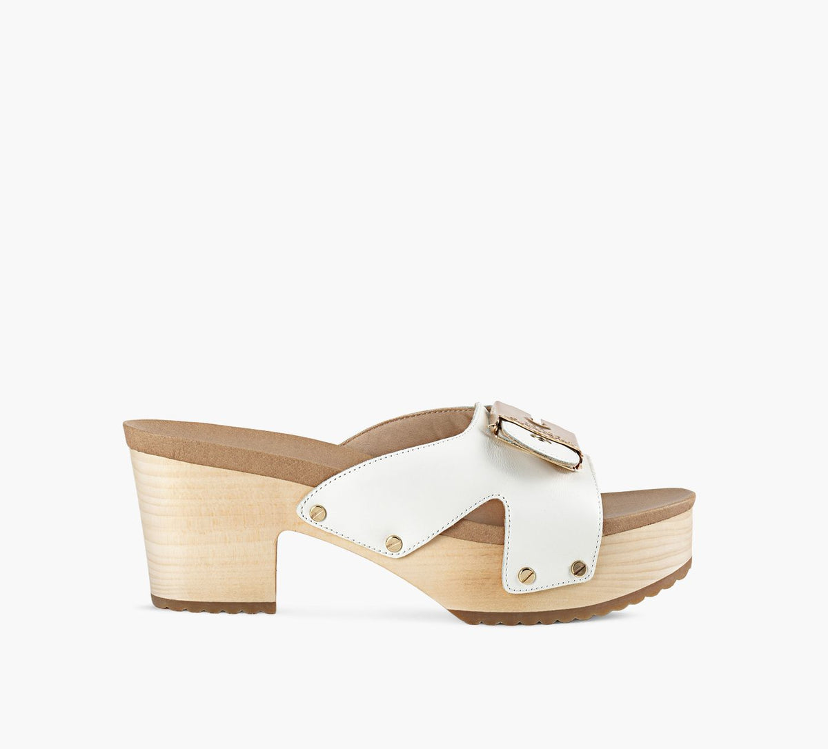 DR. SCHOLL'S SANDALEORIGINALMAXTOO en BLANC