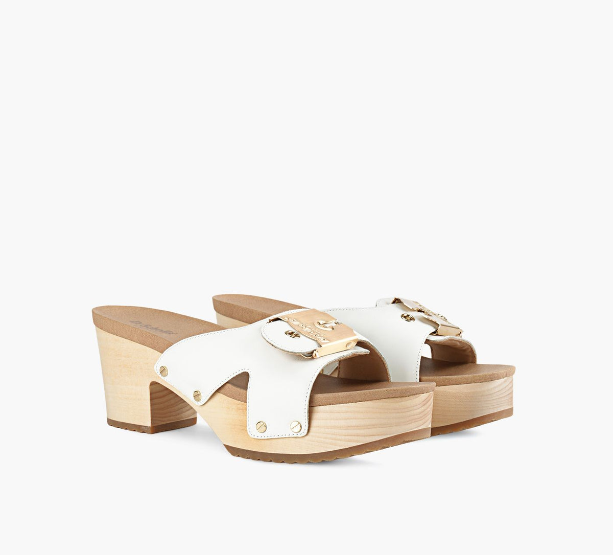 DR. SCHOLL'S SANDALEORIGINALMAXTOO en BLANC vue 2