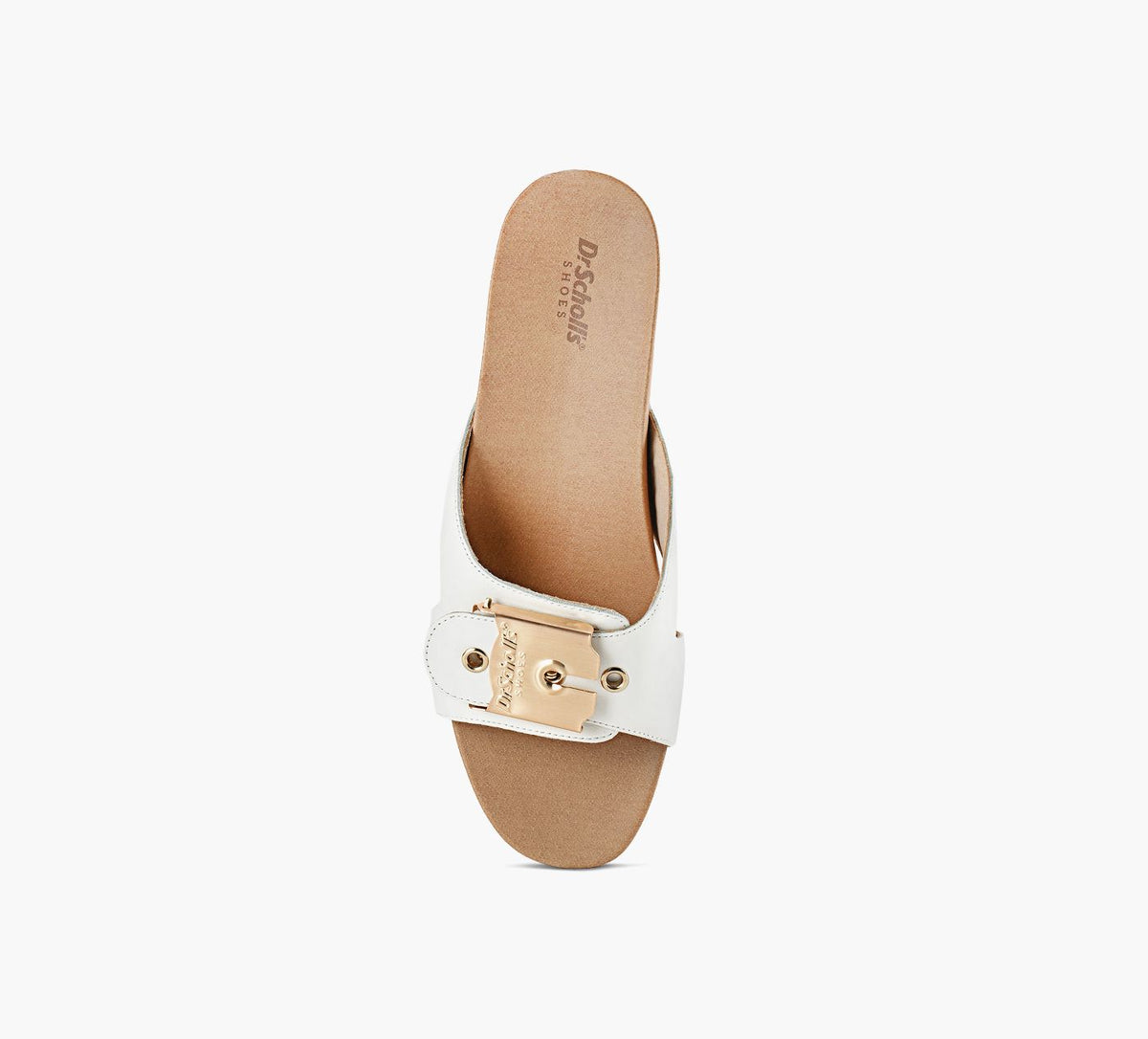 DR. SCHOLL'S SANDALEORIGINALMAXTOO en BLANC vue 1c