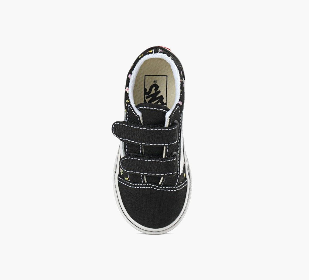 VANS OLDSKOOLV in BLACK view 1c