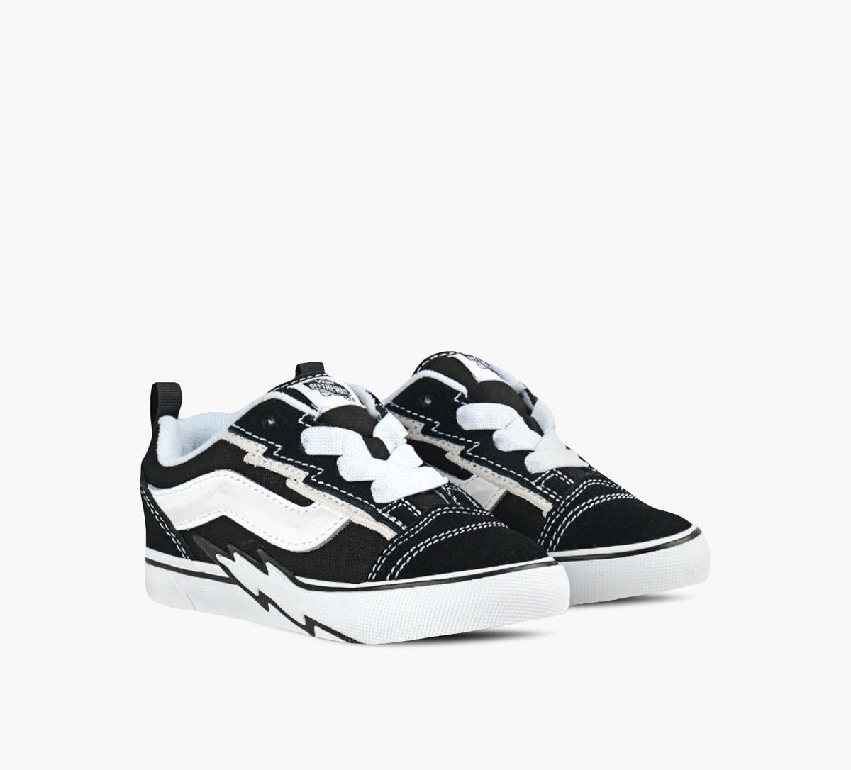 VANS BASKETKNUSKOOLBOLTLACETSLASTIQUES en NOIR vue 2