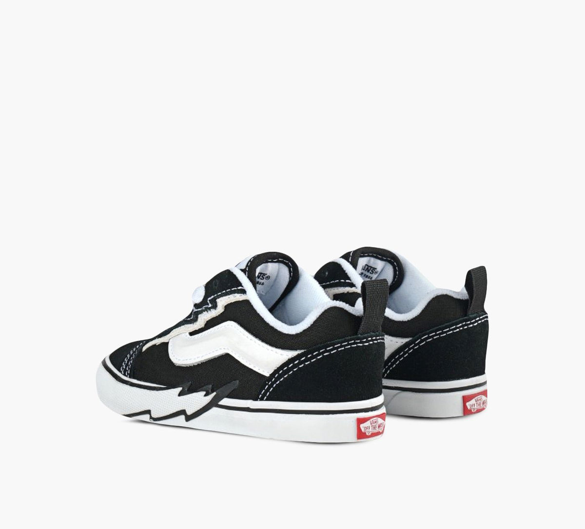 VANS BASKETKNUSKOOLBOLTLACETSLASTIQUES en NOIR vue 3