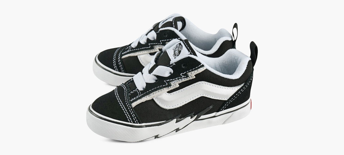 VANS BASKETKNUSKOOLBOLTLACETSLASTIQUES en NOIR vue 4