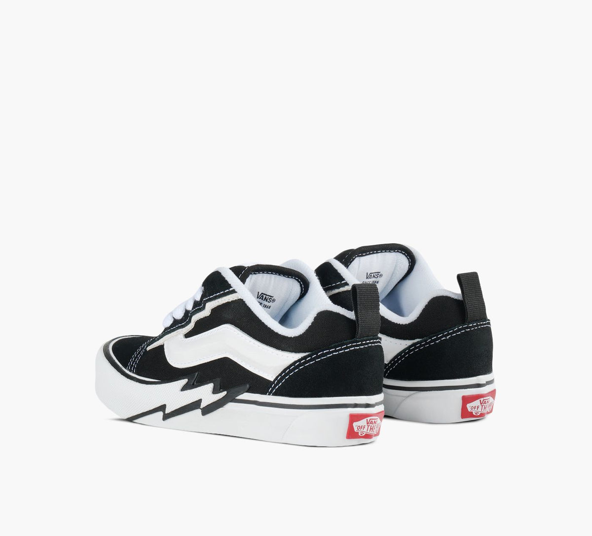 VANS KNUSKOOLBOLT in BLACK view 3