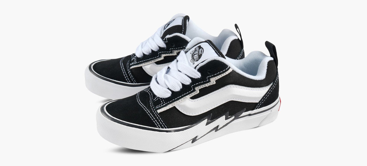 VANS KNUSKOOLBOLT in BLACK view 4