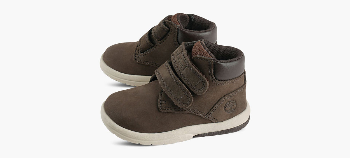 TIMBERLAND BOTTEATTACHEAUTOAGRIPPANTETODDLETRACKS en BRUN vue 4