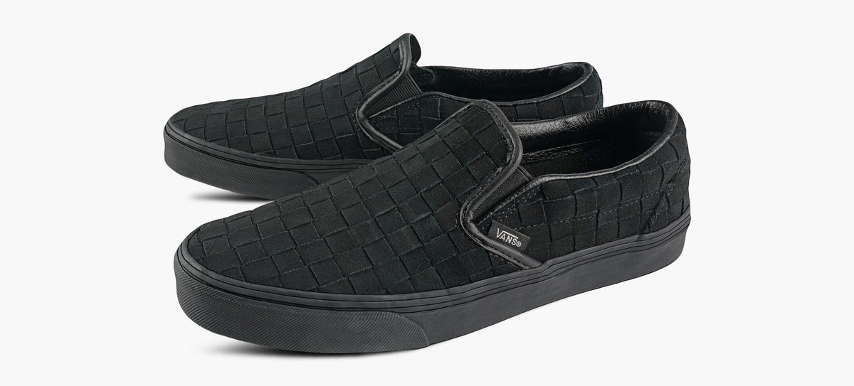 VANS BASKETCLASSICENFILER en NOIR vue 4