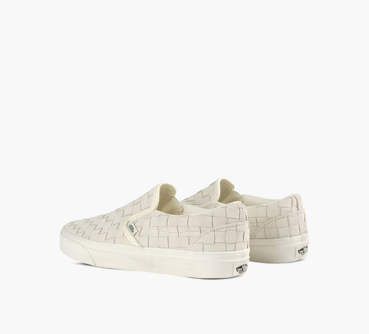 VANS BASKETCLASSICENFILER en BLANC vue 3