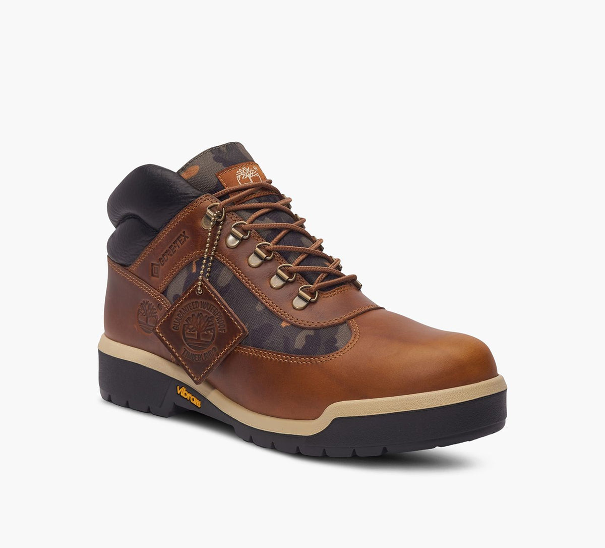 TIMBERLAND FieldMidLaceUpGoreTexBoot in BROWN view 2