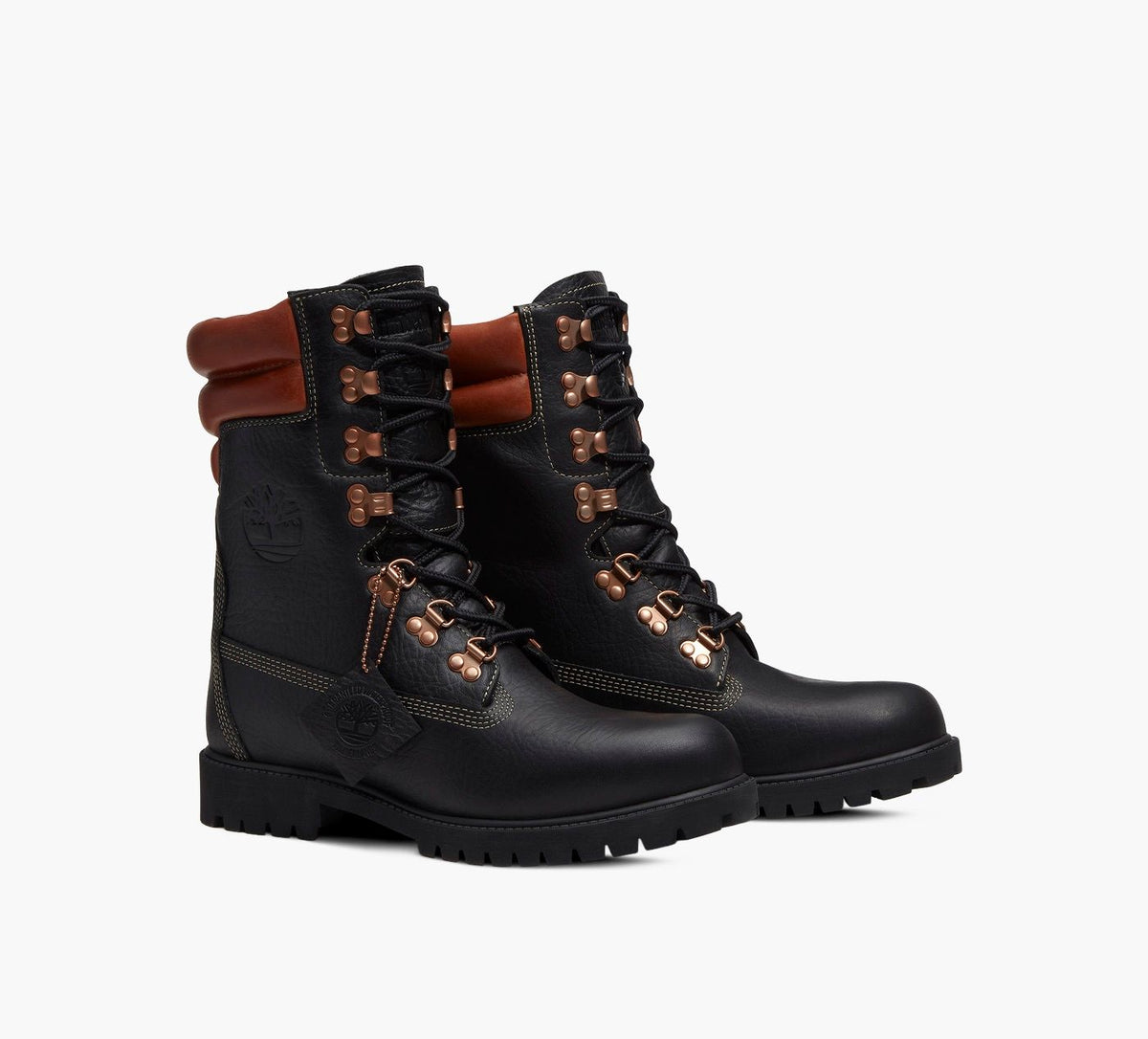 TIMBERLAND BOTTEHAUTEHERITAGELACERIMPERMABLE en NOIR vue 2