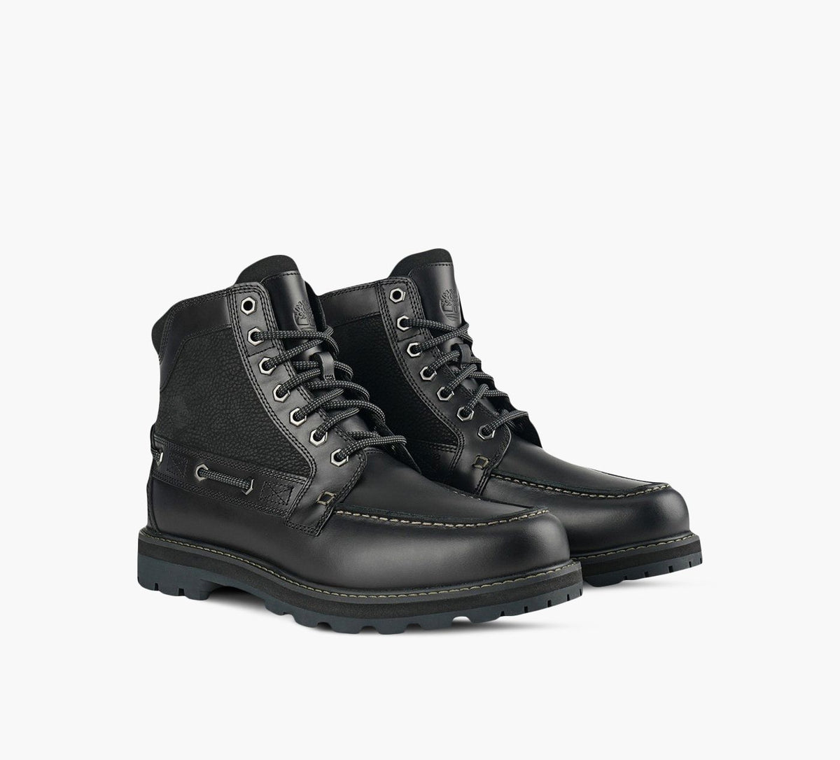 TIMBERLAND BrittonRoadMocToeBoot in BLACK view 2
