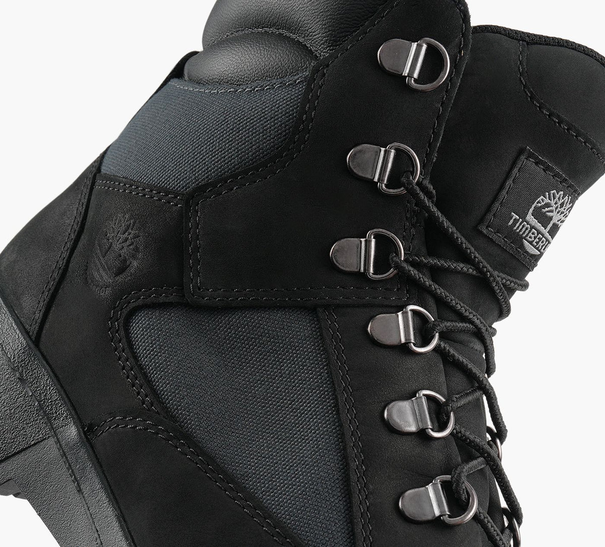 TIMBERLAND 6INCHReEngineeredWaterproofMidFieldBoot in BLACK view 1b