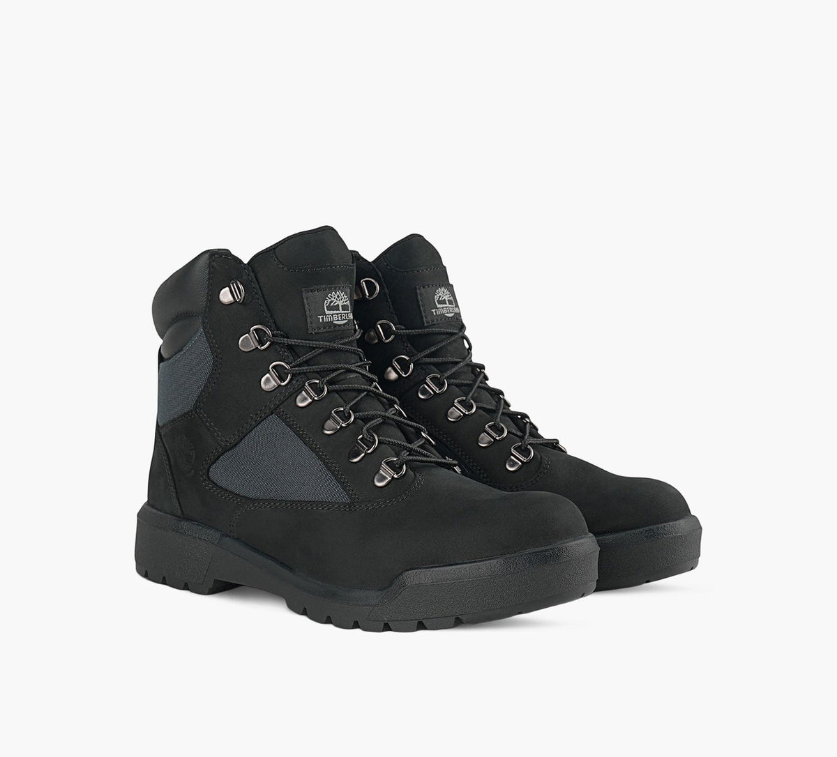 TIMBERLAND 6INCHReEngineeredWaterproofMidFieldBoot in BLACK view 2