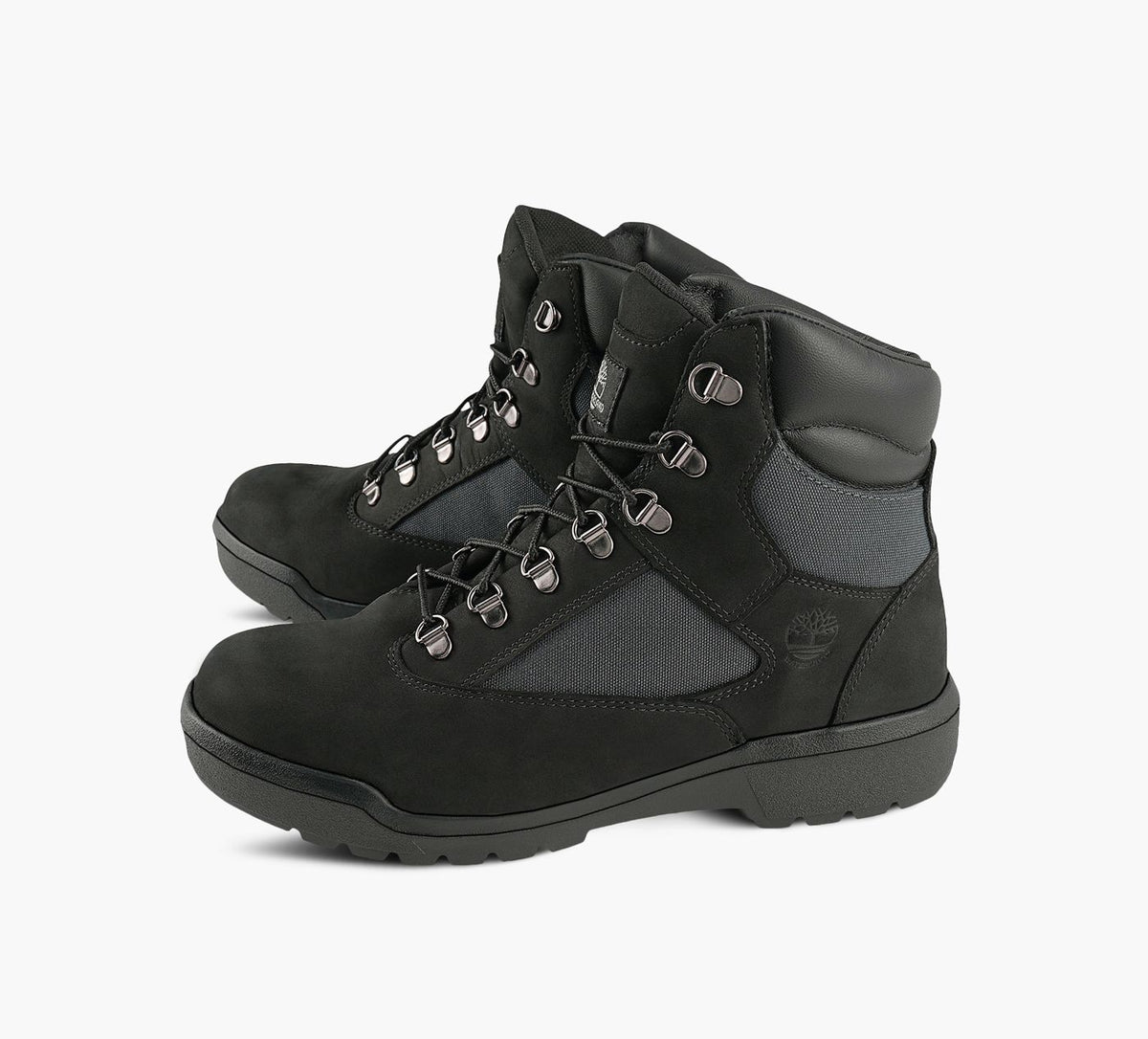TIMBERLAND 6INCHReEngineeredWaterproofMidFieldBoot in BLACK view 4
