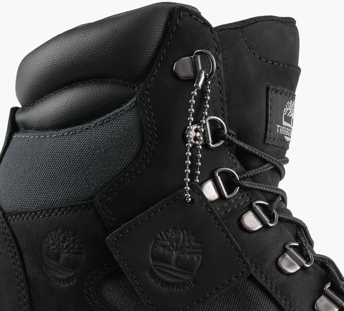 TIMBERLAND 6INCHReEngineeredWaterproofMidFieldBoot in BLACK view 7