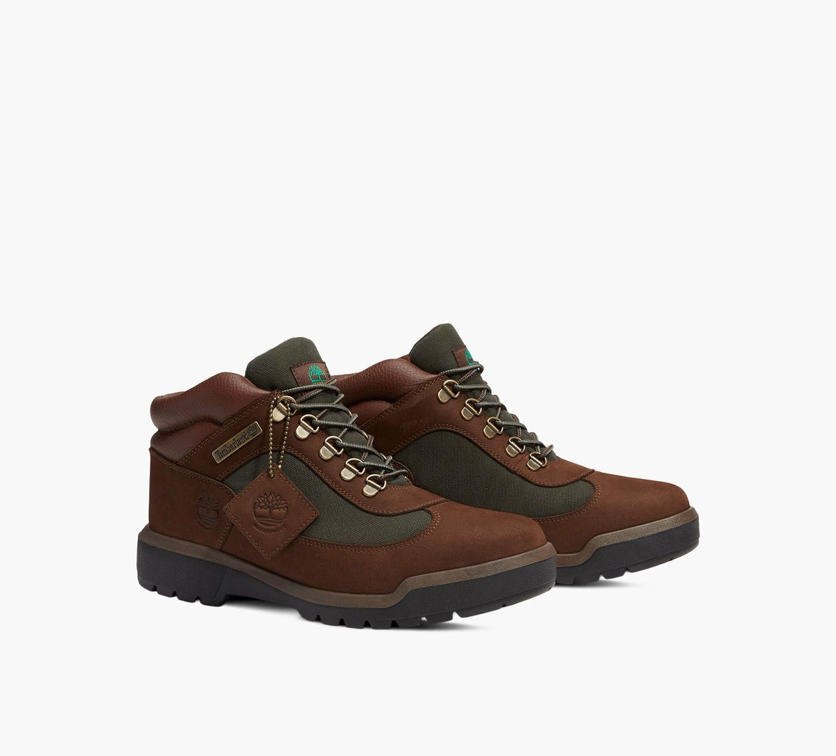 TIMBERLAND BOTTETERRAINMIHAUTEIMPERMABLEREENGINEERED en BRUN vue 2