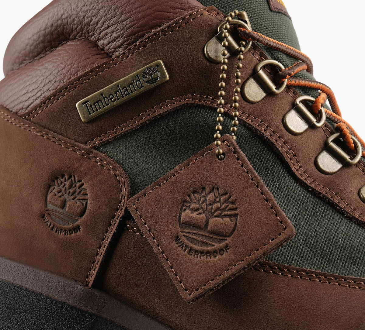 TIMBERLAND ReEngineeredWaterproofMidFieldBoot in BROWN view 7