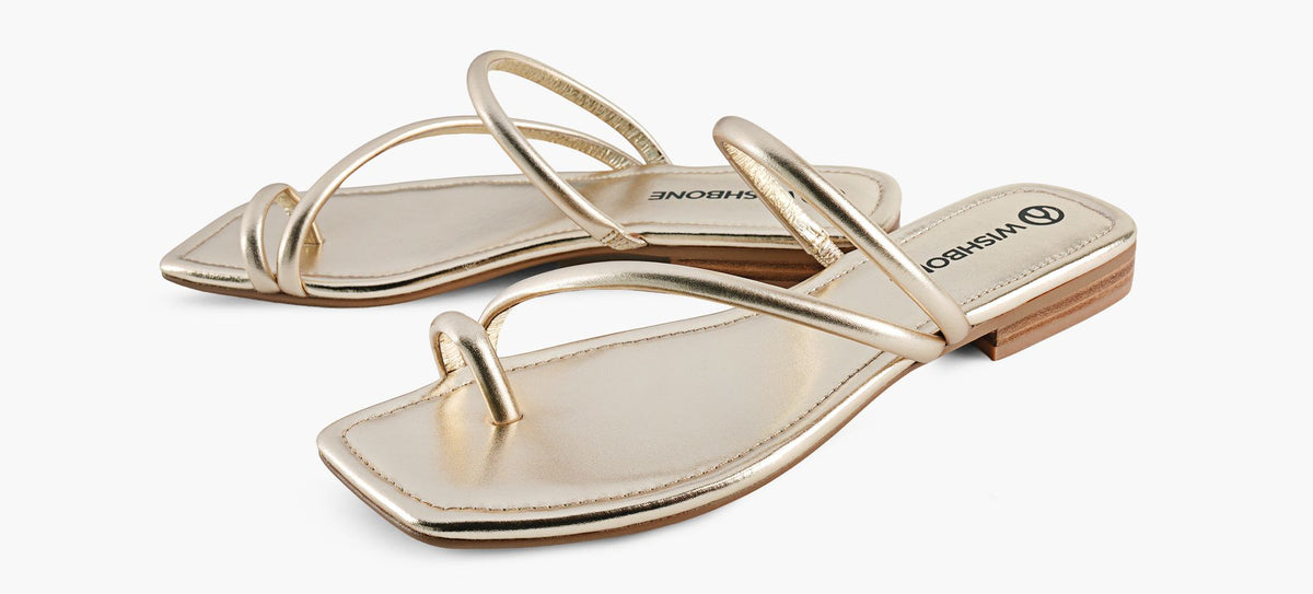 WISHBONE JOY in GOLD view 4