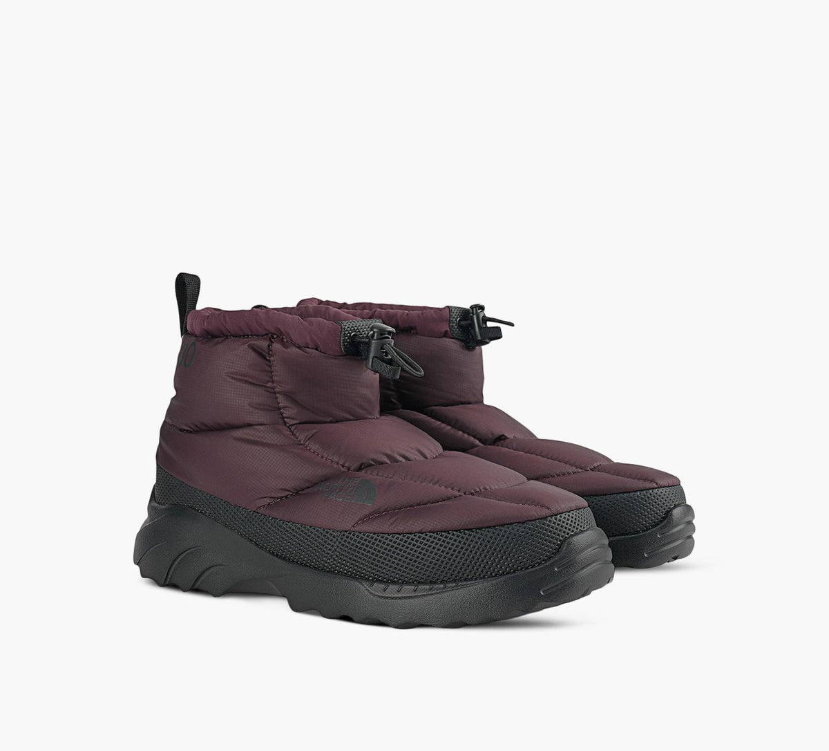 THE NORTH FACE NUPTSETRACTIONCHUKKA in BURGUNDY view 2