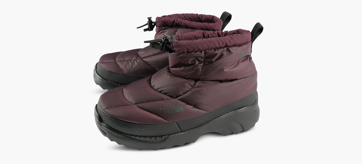 THE NORTH FACE NUPTSETRACTIONCHUKKA in BURGUNDY view 4
