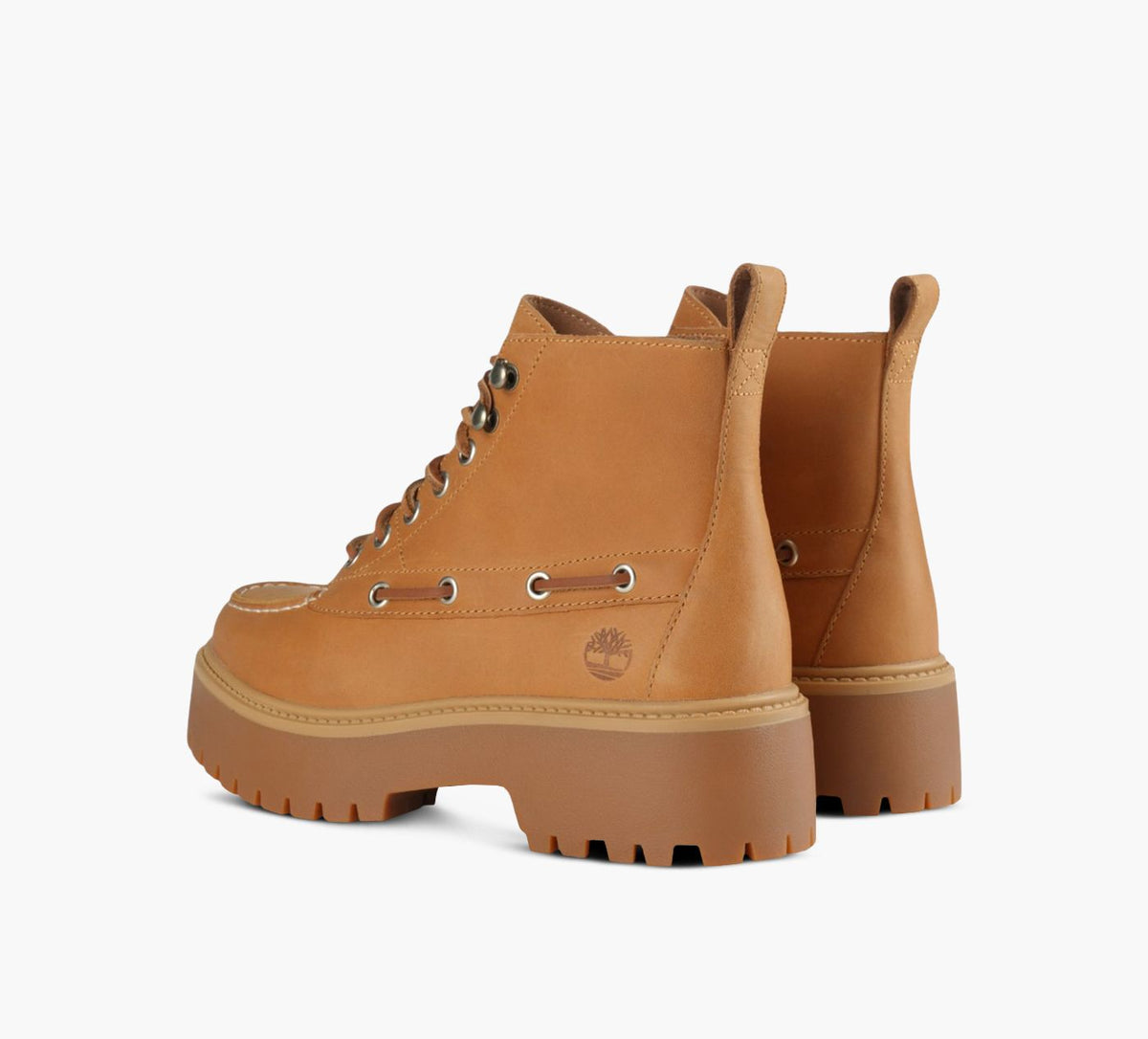 TIMBERLAND STONESTREETPLATFORM7EYEKILTIEBOOT in TAN view 3