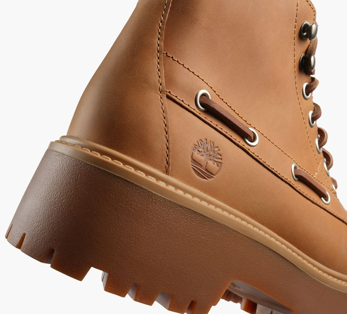 TIMBERLAND BOTTEPLATEFORMESTONESTREETKILTIE en TAN vue 7