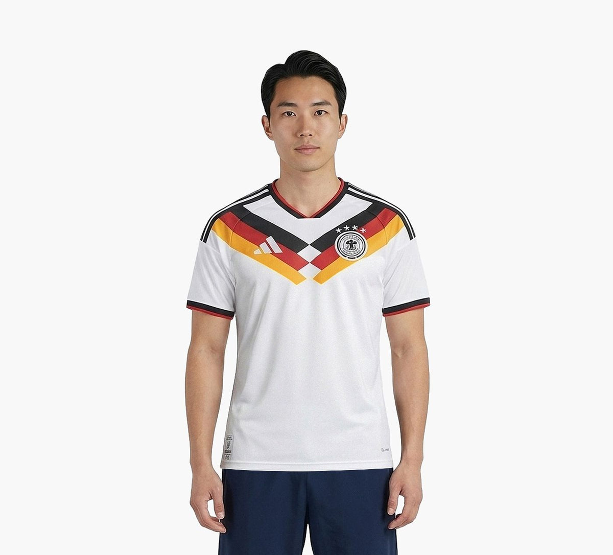 ADIDAS MAILLOTDOMICILEALLEMAGNE26 en BLANC vue 2