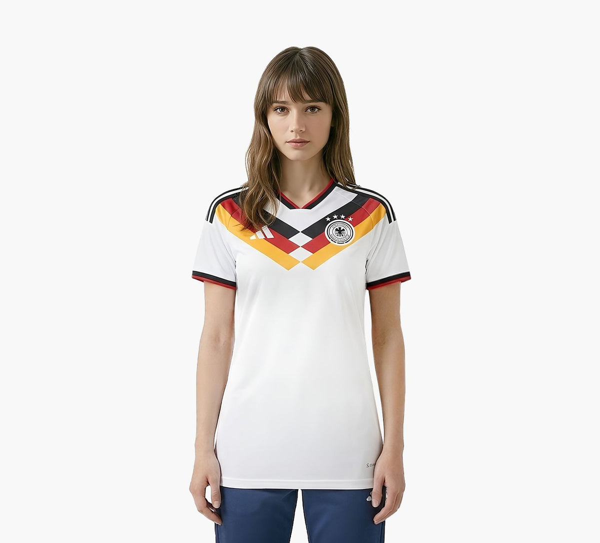 ADIDAS GERMANY26HOMEJERSEY in WHITE view 3
