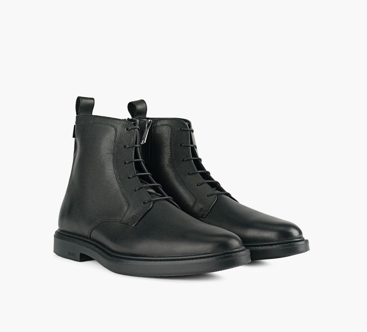 BOSS LARRYHALFBOOTGTX in BLACK view 2