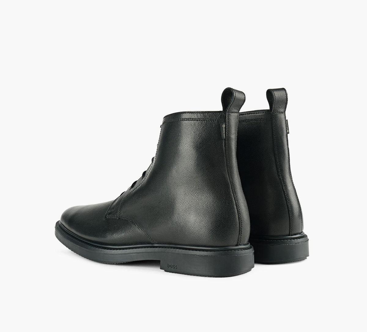 BOSS LARRYHALFBOOTGTX in BLACK view 3