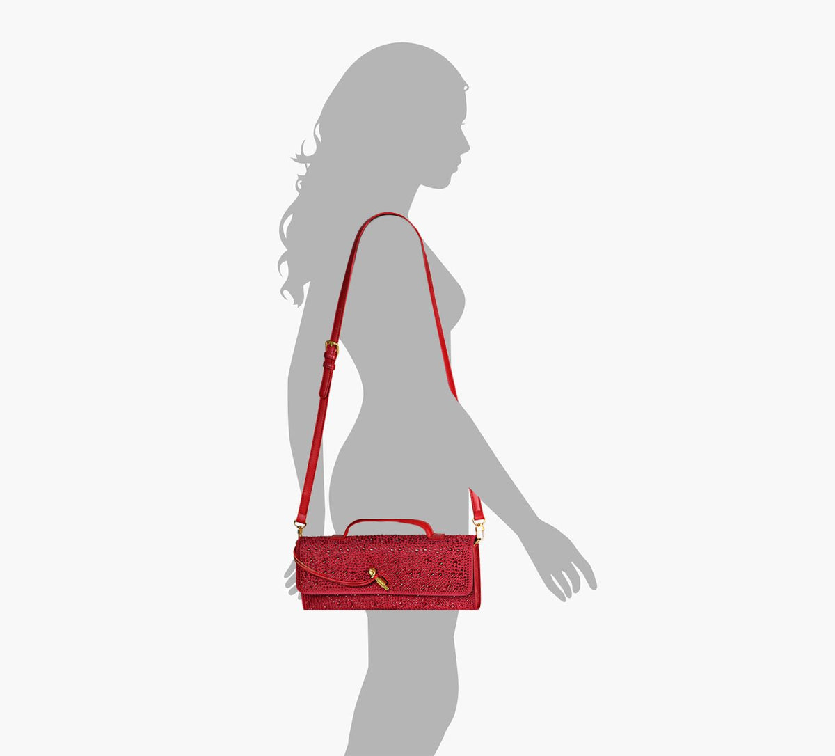 WISHBONE FREYA en ROUGE vue 6