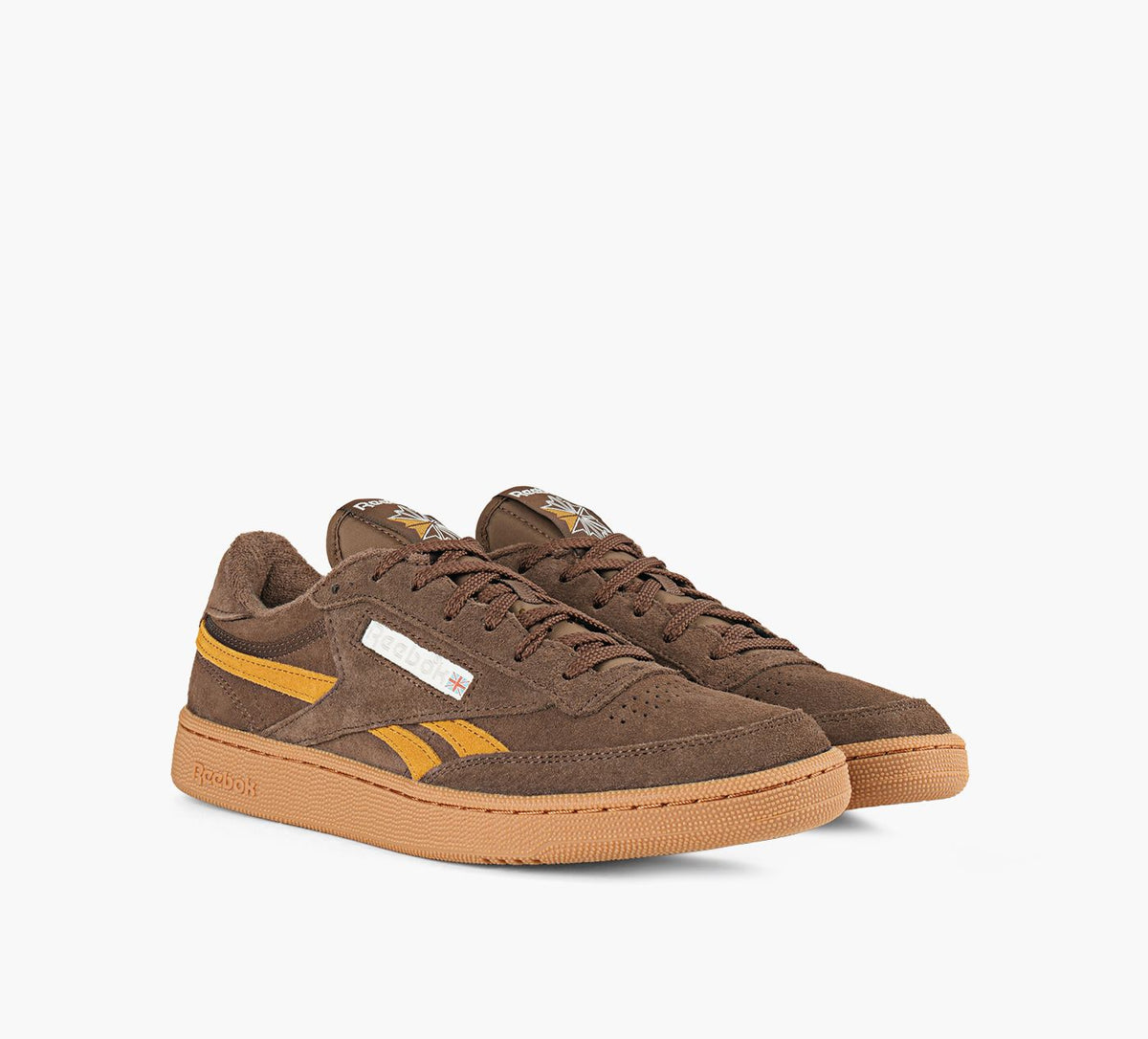 REEBOK BASKETCLUBCREVENGEVINTAGE en BRUN vue 2
