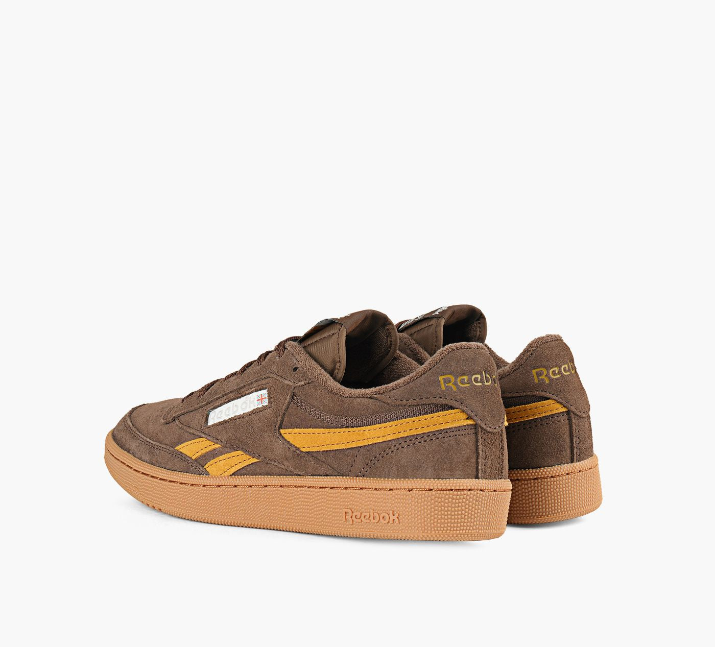 REEBOK BASKETCLUBCREVENGEVINTAGE en BRUN vue 3