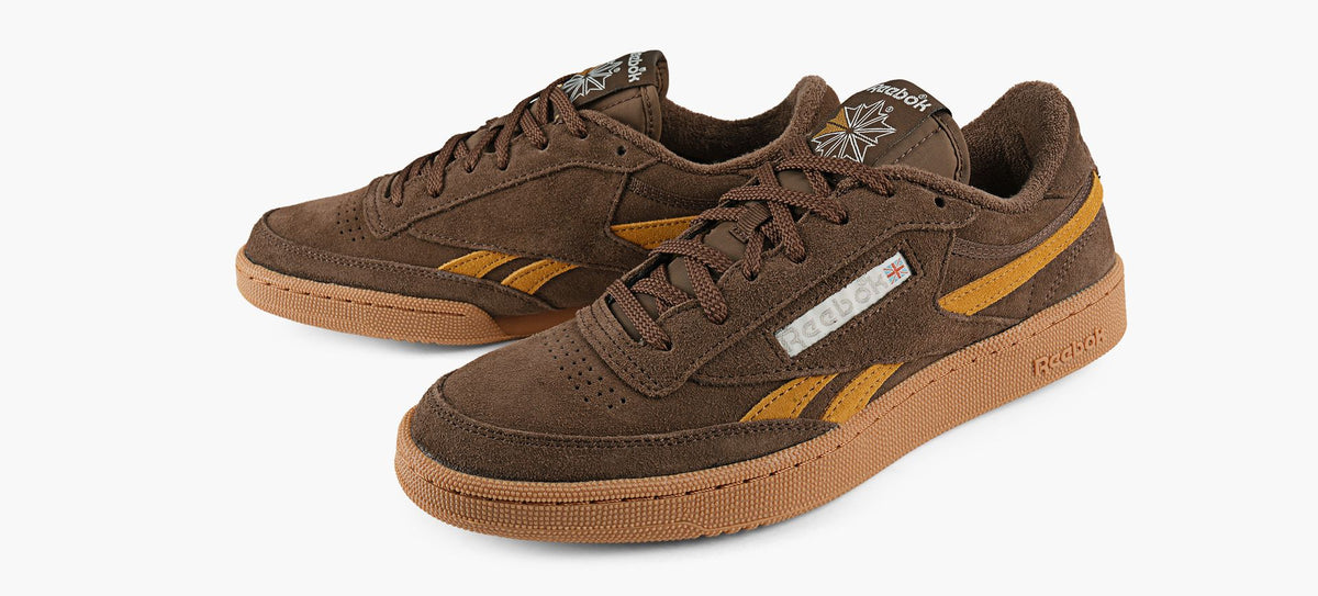 REEBOK BASKETCLUBCREVENGEVINTAGE en BRUN vue 4