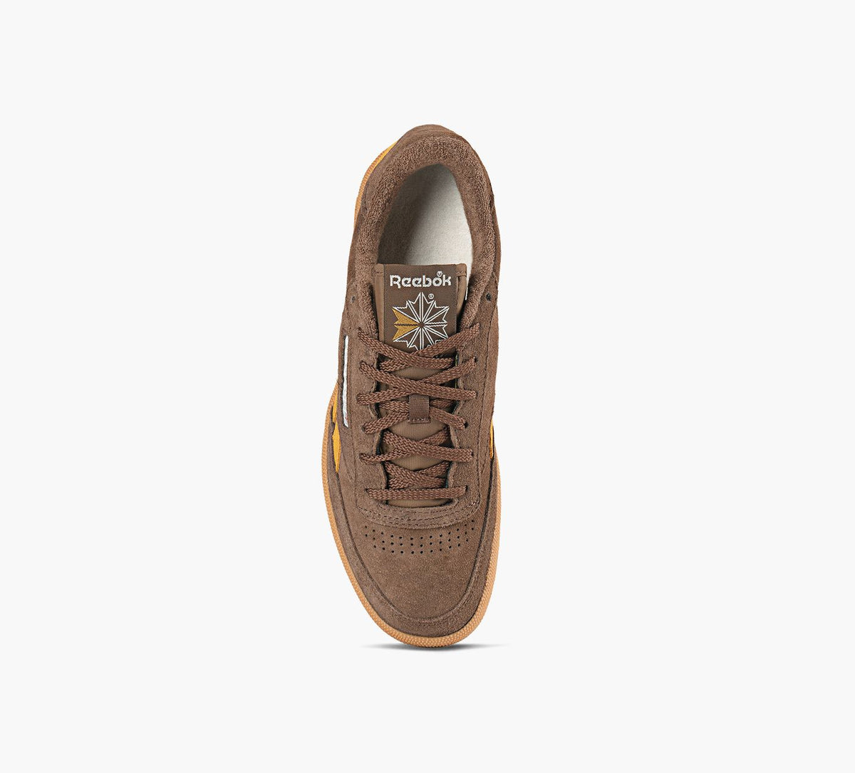 REEBOK BASKETCLUBCREVENGEVINTAGE en BRUN vue 1c
